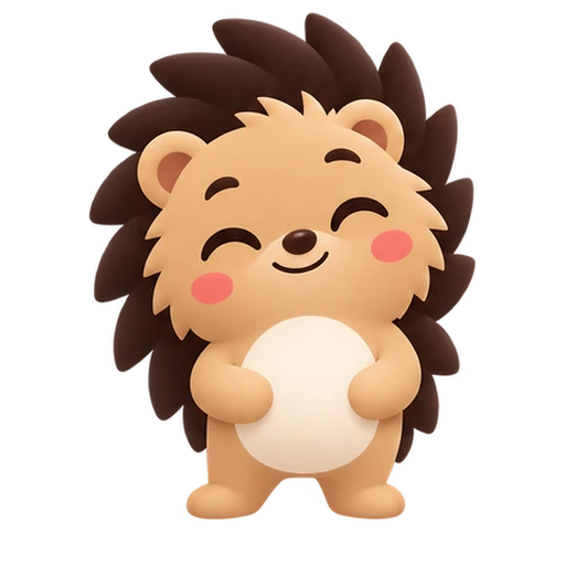 Pip the hedgehog, pleased with your macros